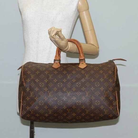 LOUIS VUITTON Monogram Speedy 40 Hand Bag - Picture 1 of 16